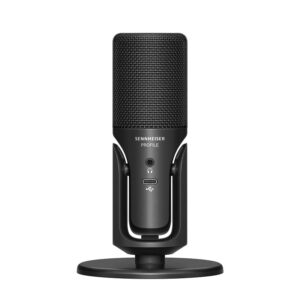 sennheiser profile usb microphone for podcasting, recording, streaming & gaming